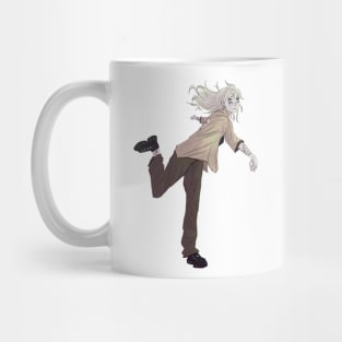 Anime girl with grunge style Mug